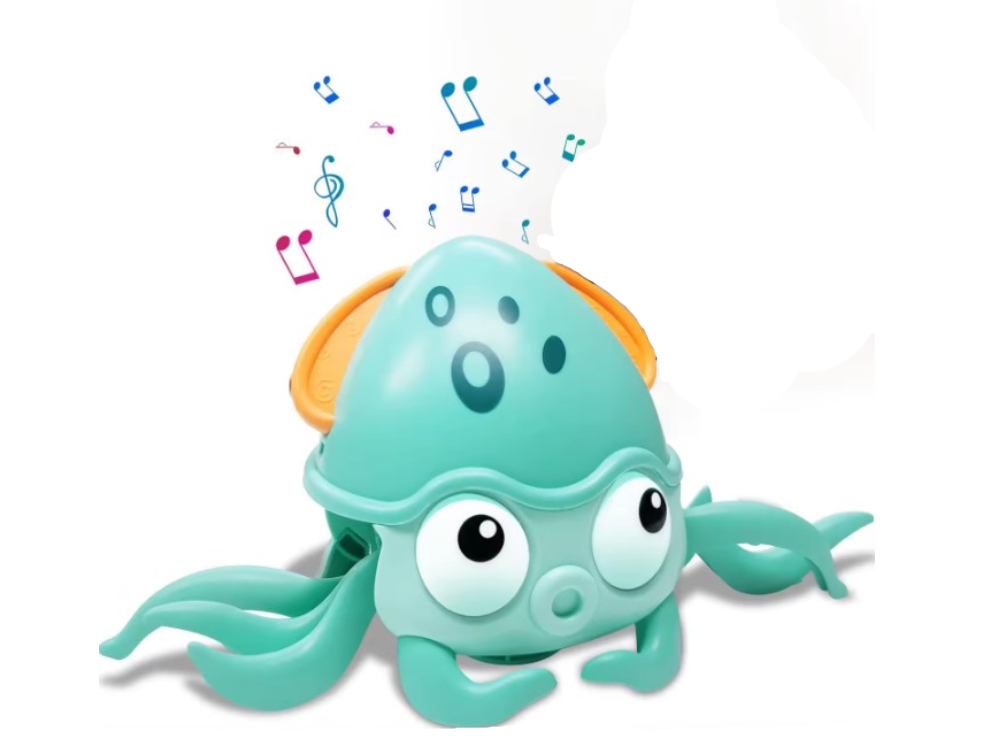 Rechargeable Moving Octopus with Sounds and Lights (BS96008)